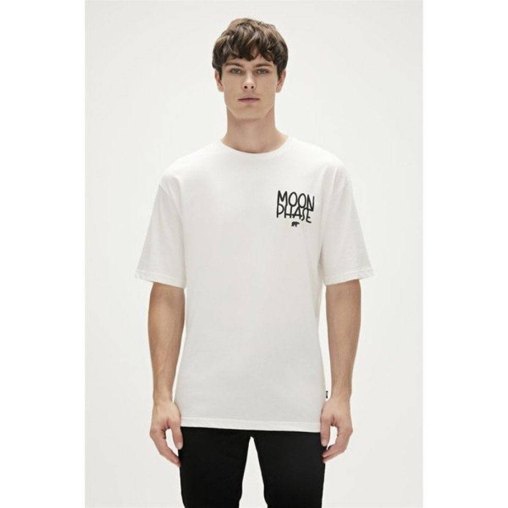 Bad Bear Moon Phase Erkek T-Shirt Beyaz 23.01.07.030 T-Shirt & Sweatshirt (Outdoor) Fiyatı