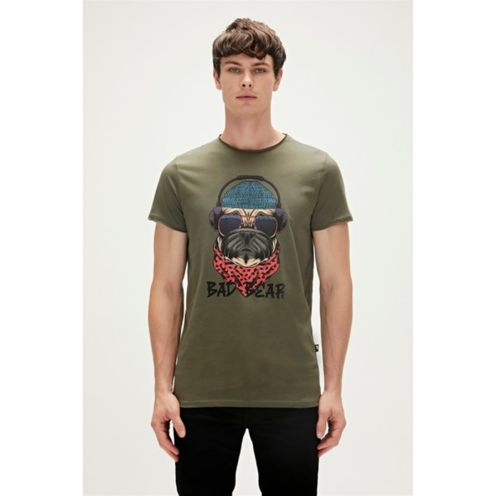 Bad Bear Reckless T-Shırt Haki Erkek T-shirt Fiyatı