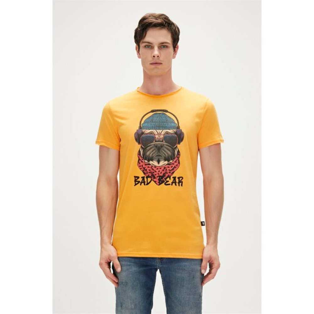 Bad Bear Reckless T-Shırt Hardal Erkek T-shirt Fiyatı