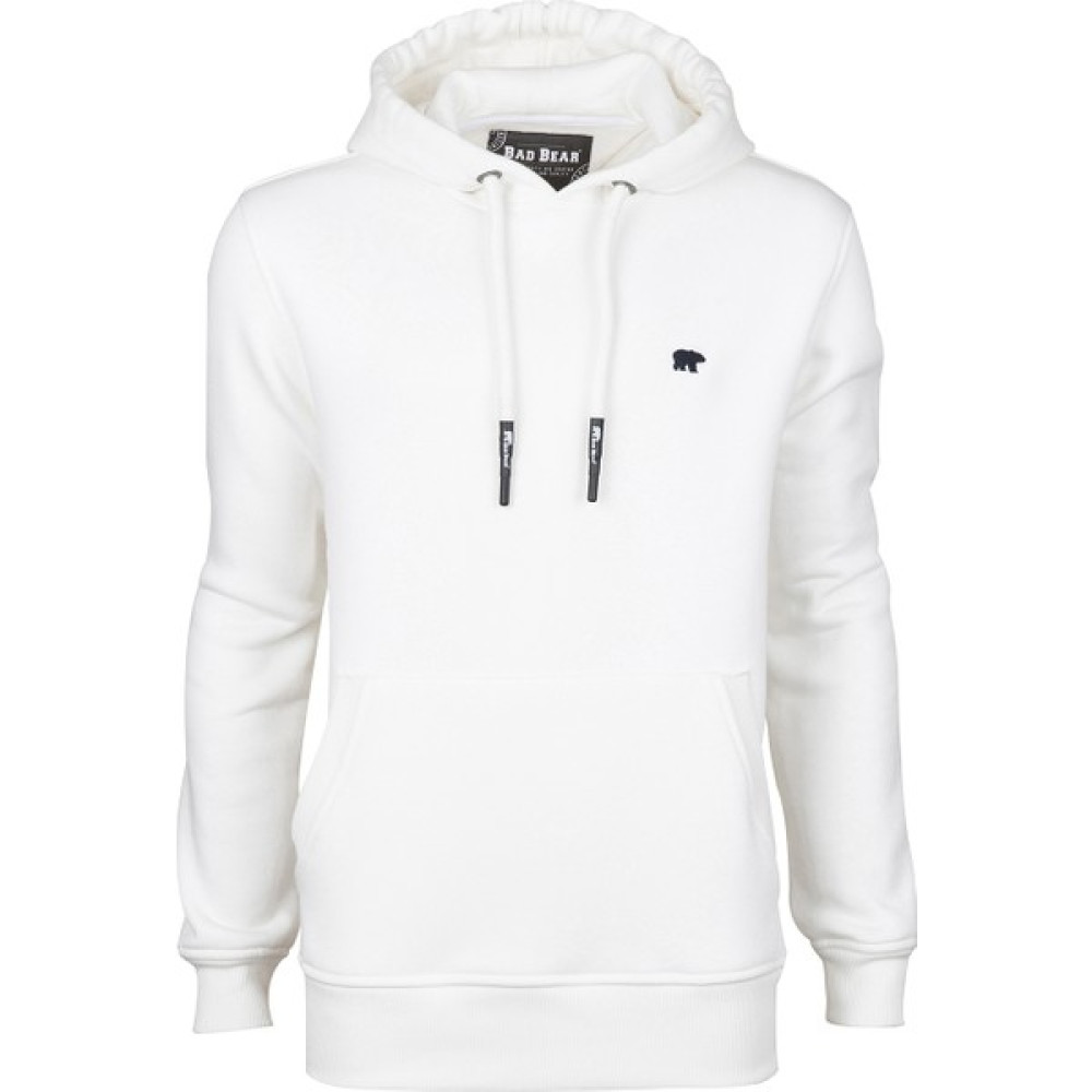 Bad Bear Simple Erkek Beyaz Kapüşonlu Sweatshirt Erkek Sweatshirt Fiyatı