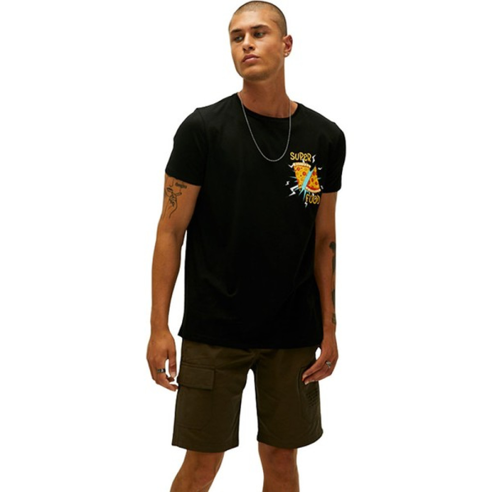 Bad Bear Super Food Erkek Siyah Tişört Erkek T-shirt Fiyatı
