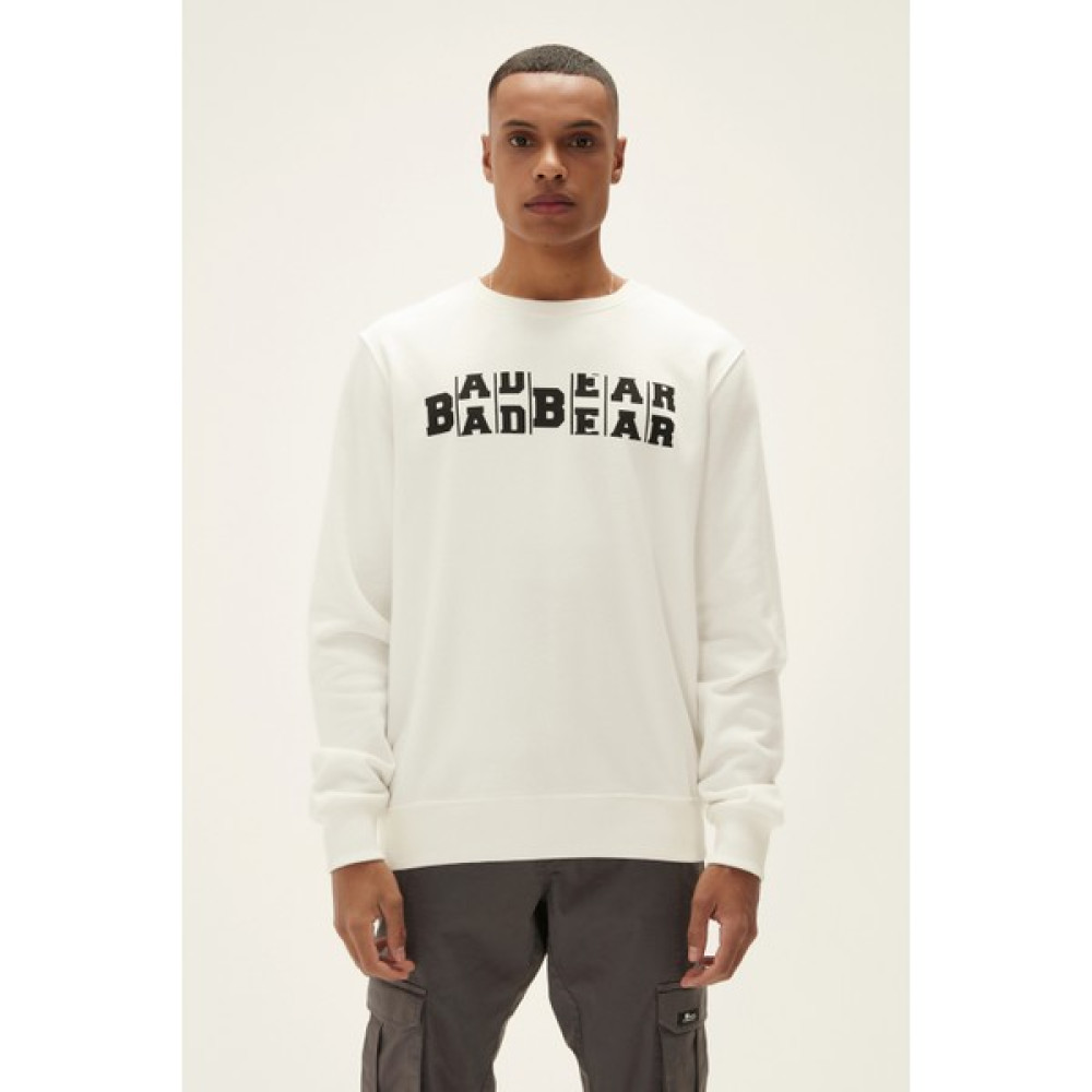 Bad Bear Sweatshirt Sweatshirt Counter Crewneck Off-White Erkek Sweatshirt Fiyatı