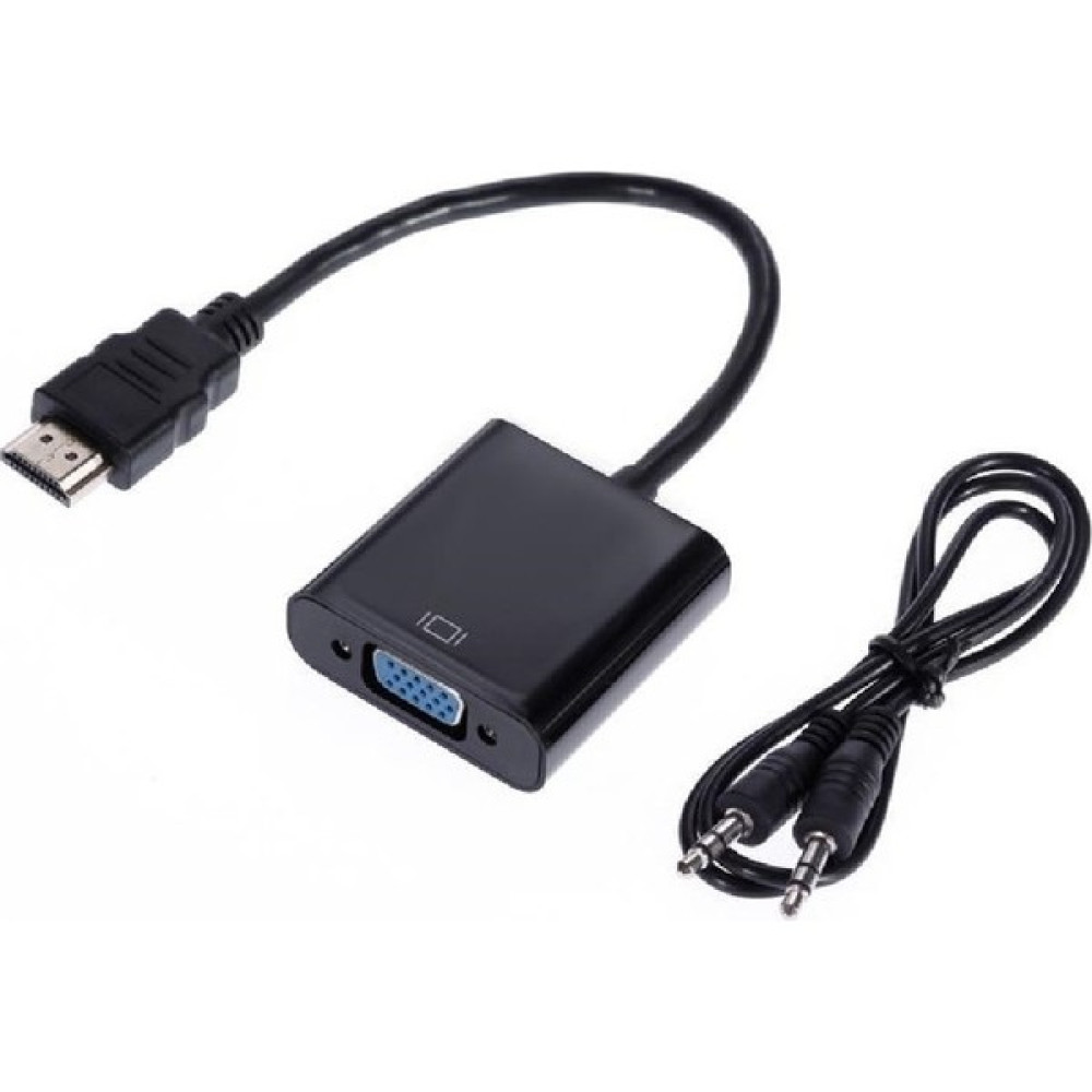 Badatrend HDMI To VGA Adaptör Projeksiyon Uyumlu Dijital - Analog Monitör Çevirici Dönüştürücü Ses Destekli Bilgisayar Çevirici ve Adaptörü Fiyatı