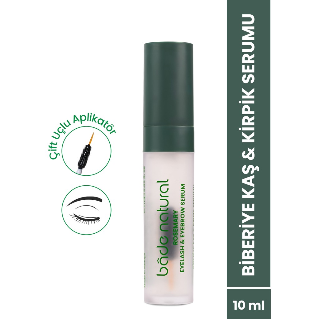 Bade Natural Biberiye Özlü Kaş ve Kirpik Serumu 10 ml – Parfümsüz, Biotin ve Provitamin B5 ile Güçlendirici Etki, Dermatolojik Onaylı Parfümler Fiyatı