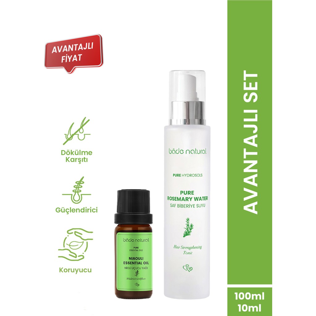 Bade Natural Biberiye Suyu Saç Toniği & Nioli Uçucu Yağı Diğer Fiyatı