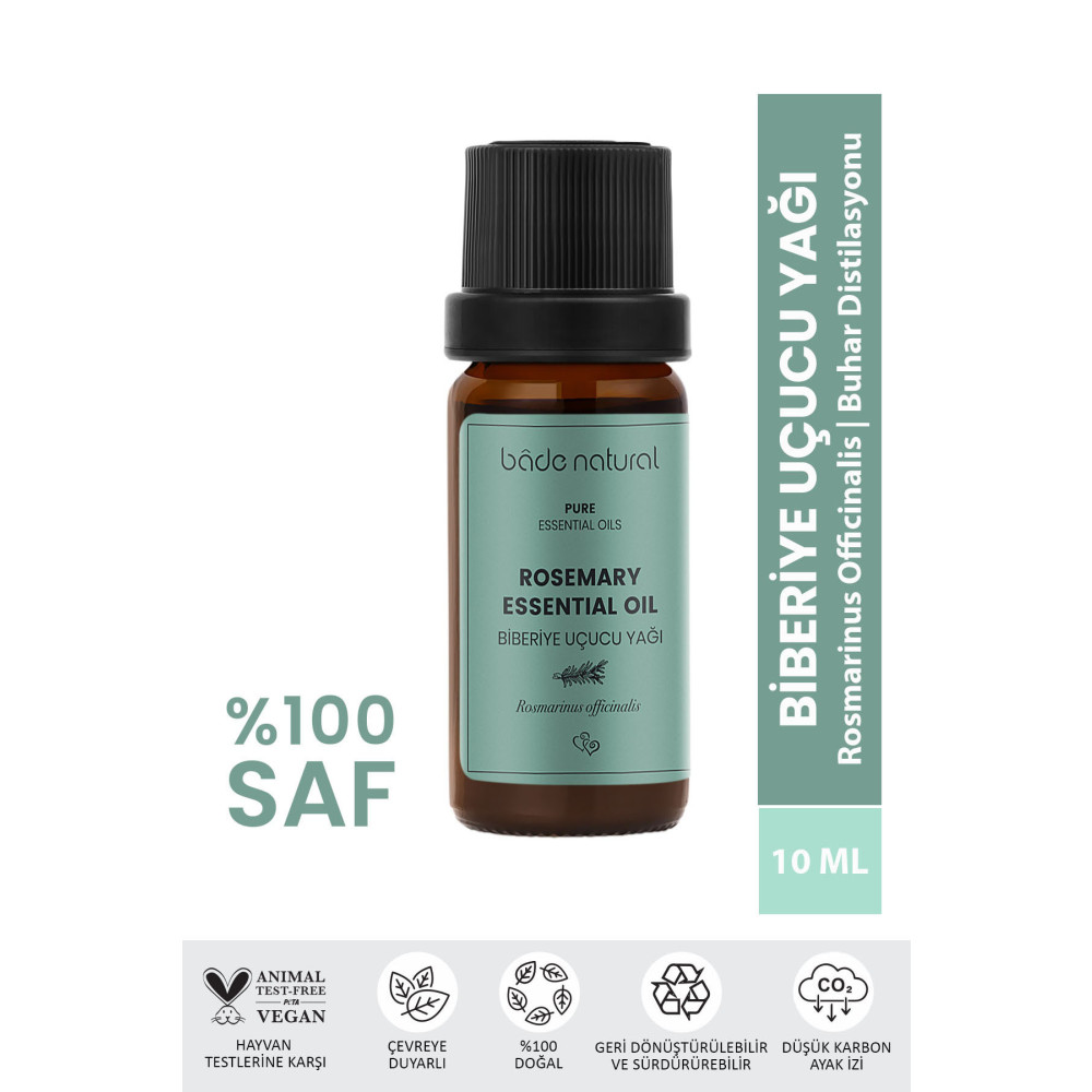 Bade Natural Biberiye Uçucu Yağı %100 Saf 10 ml Cilt ve Yüz Bakımı Fiyatı