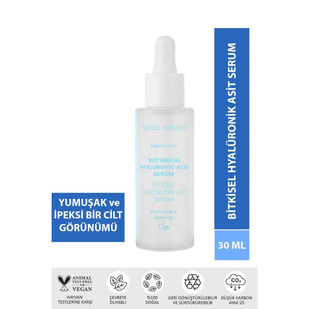 Bade Natural Bitkisel Hyalüronik Asit Yüz Serumu Nemlendirici Ve Canlandırıcı 30 ml Cilt ve Yüz Bakımı Fiyatı