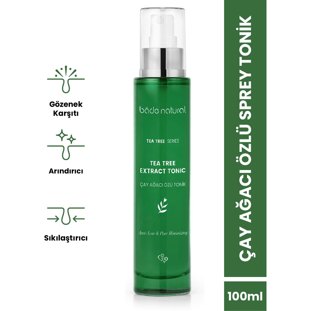 Bade Natural Çay Ağacı Akne Tonik 100 ml Diğer Fiyatı