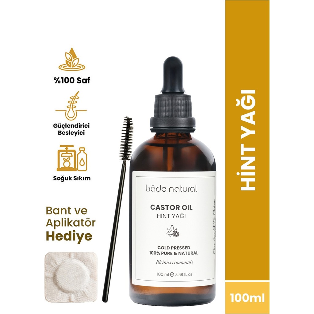 Bade Natural Hint Yağı Soğuk Sıkım %100 Saf 100 ml Diğer Fiyatı
