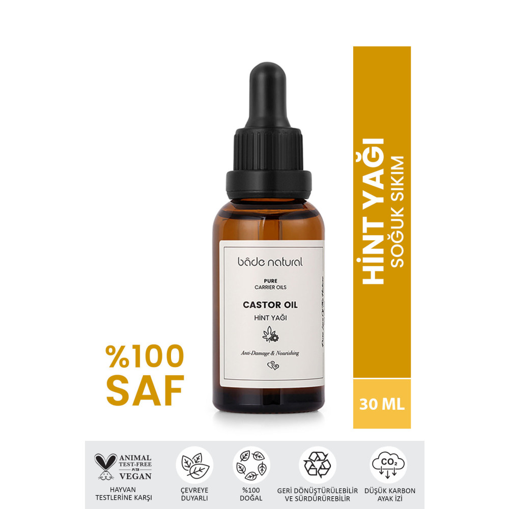 Bade Natural Hint Yağı Soğuk Sıkım %100 Saf 30 Ml Cilt ve Yüz Bakımı Fiyatı