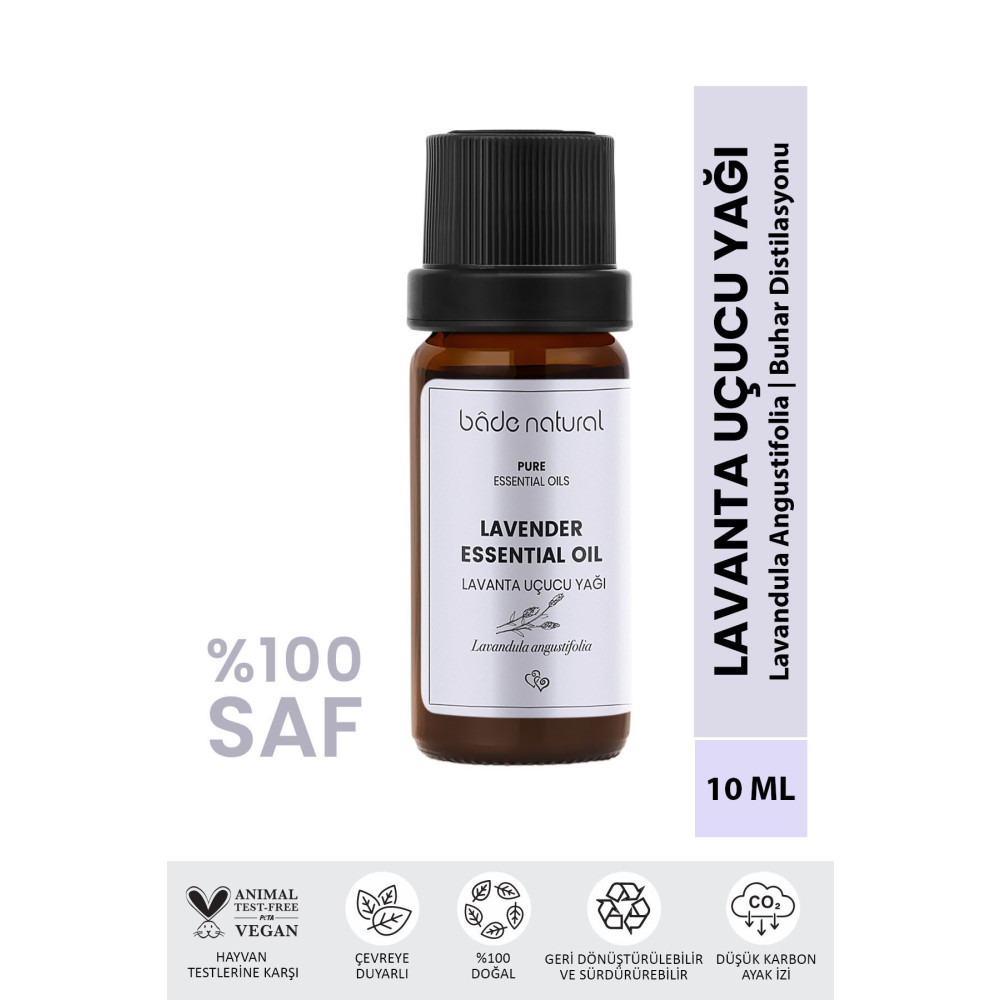Bade Natural Lavanta Uçucu Yağı %100 Saf 10 ml Cilt ve Yüz Bakımı Fiyatı