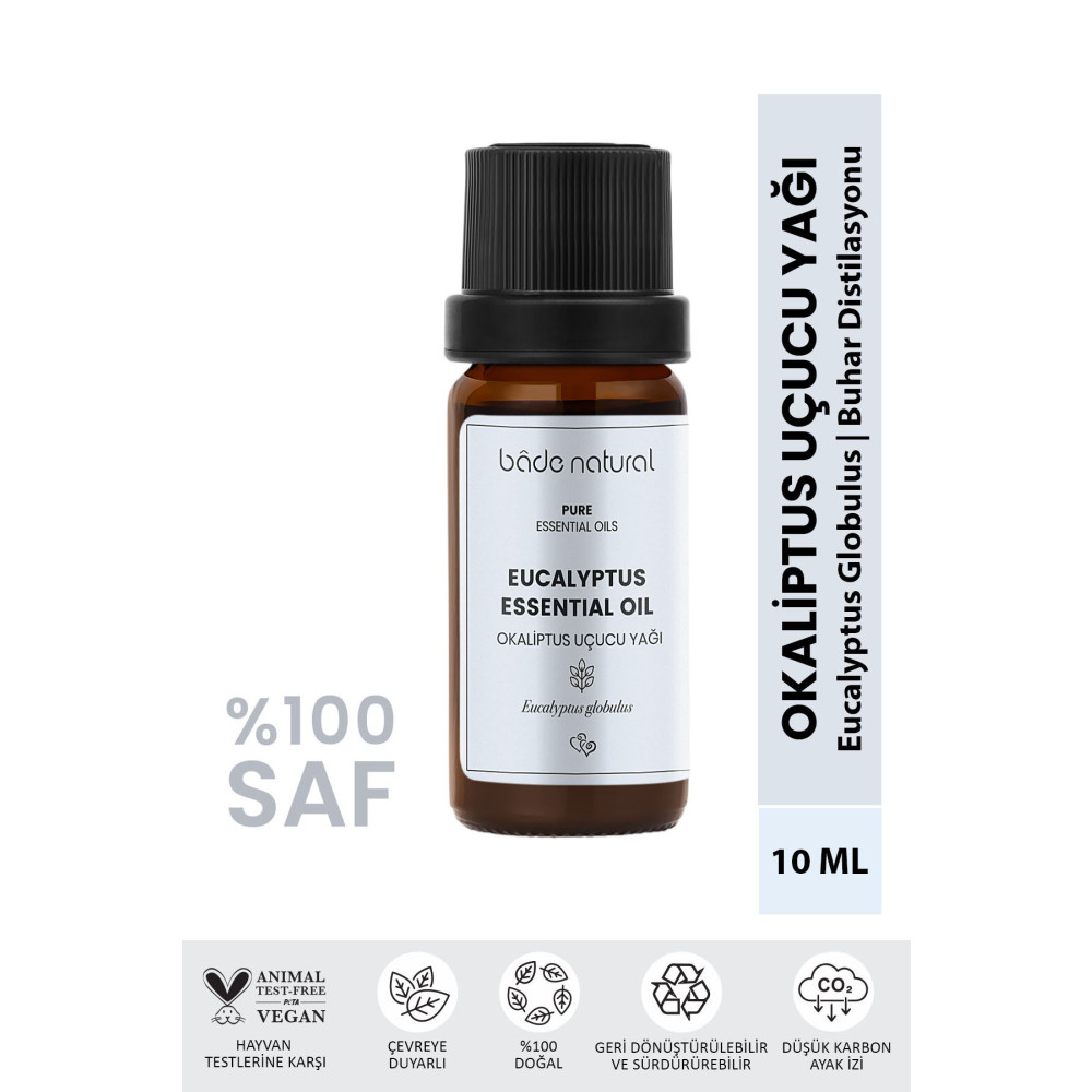 Bade Natural Okaliptüs Uçucu Yağı %100 Saf 10 ml Cilt ve Yüz Bakımı Fiyatı