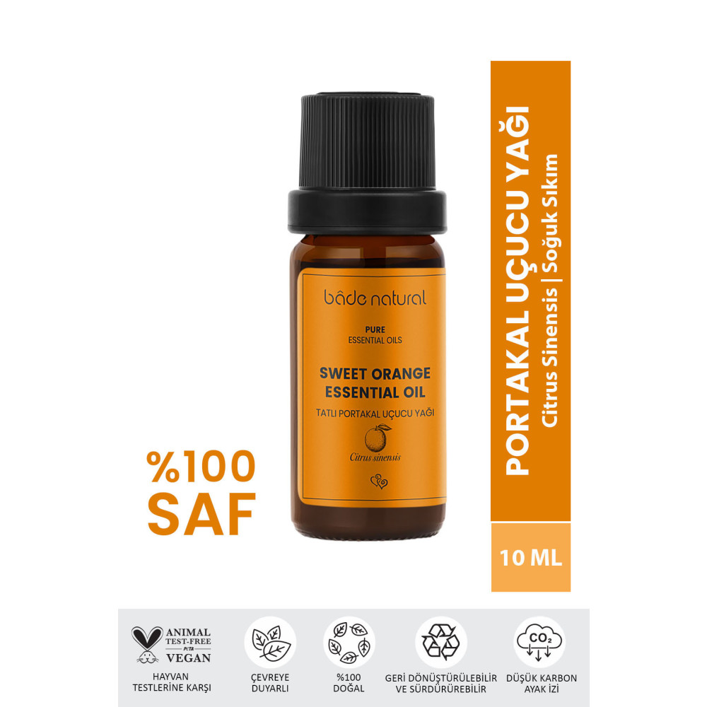 Bade Natural Portakal Uçucu Yağı %100 Saf 10 ml Cilt ve Yüz Bakımı Fiyatı