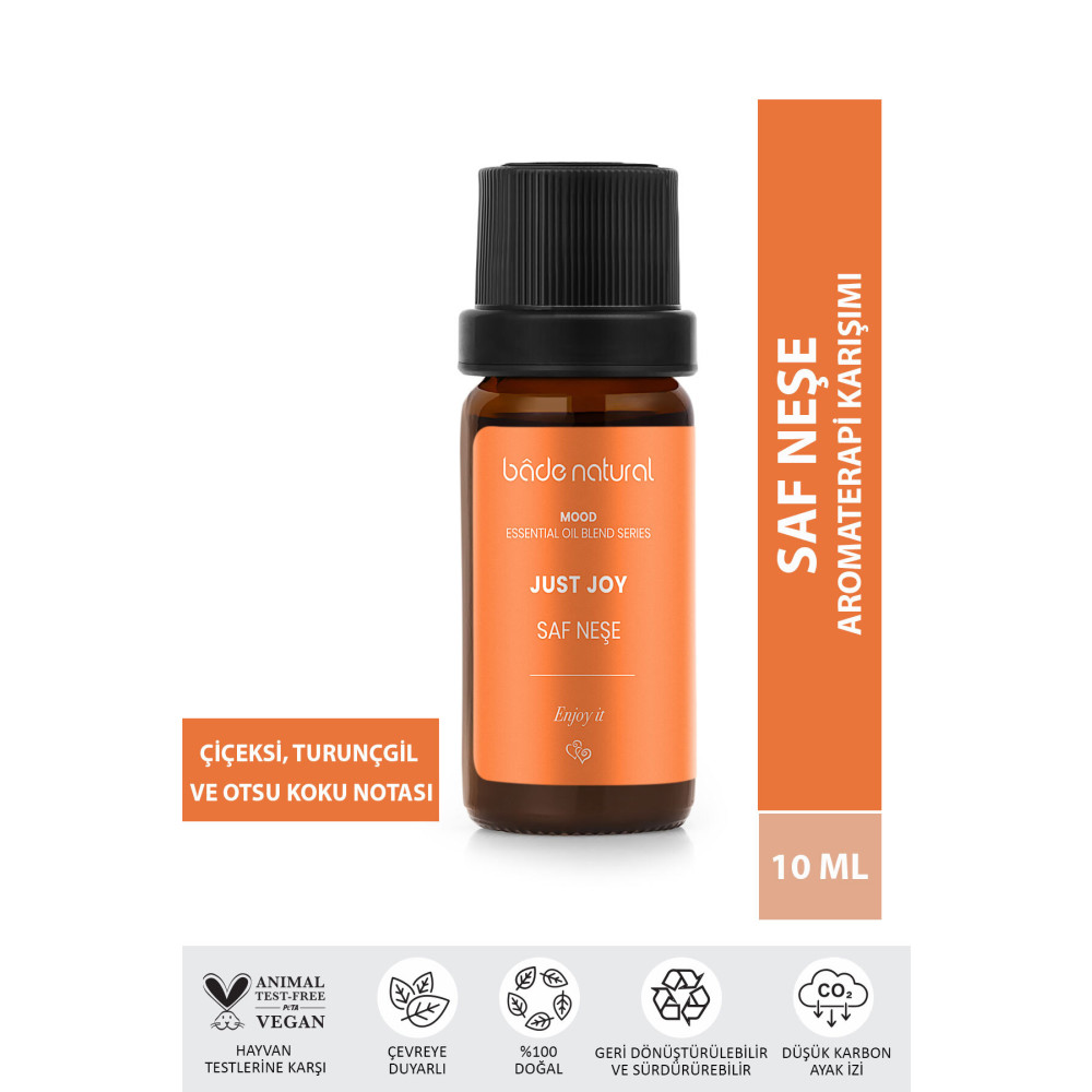 Bade Natural Saf Neşe Aromaterapi Karışımı 10 ml Cilt ve Yüz Bakımı Fiyatı