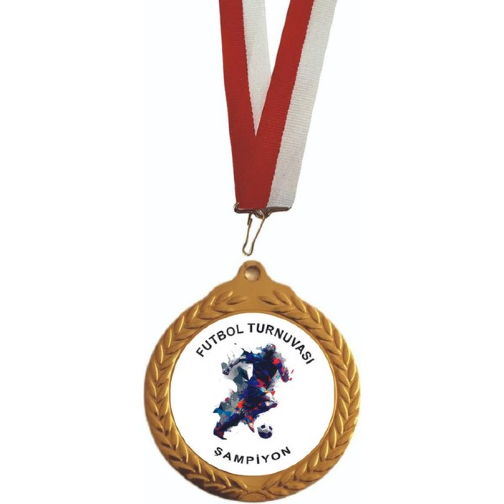 Badee Futbol Şampiyon Madalyası Kurdelalı 10 Adet - 5,5 x 5,5 cm - Altın Oto Boyaları Fiyatı