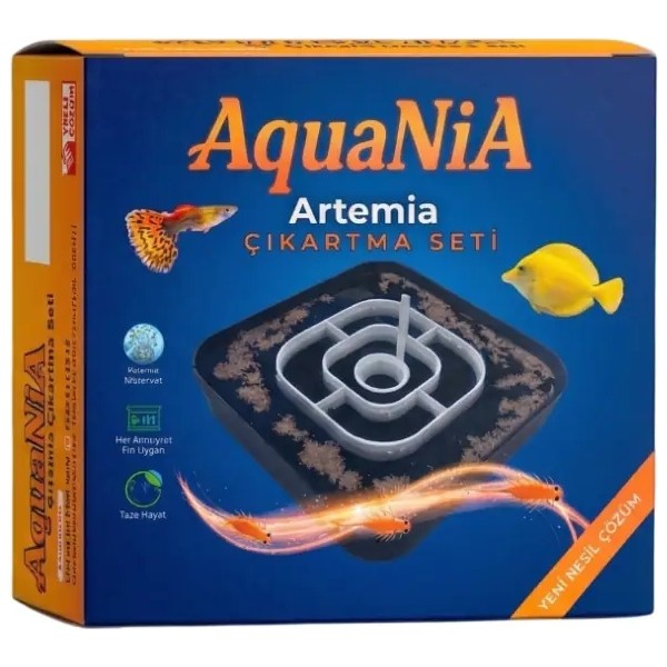 Badem Akvaryum Aquania Havasız Artemia Çıkartma Seti - Siyah Evcil Hayvan Ürünleri Fiyatı