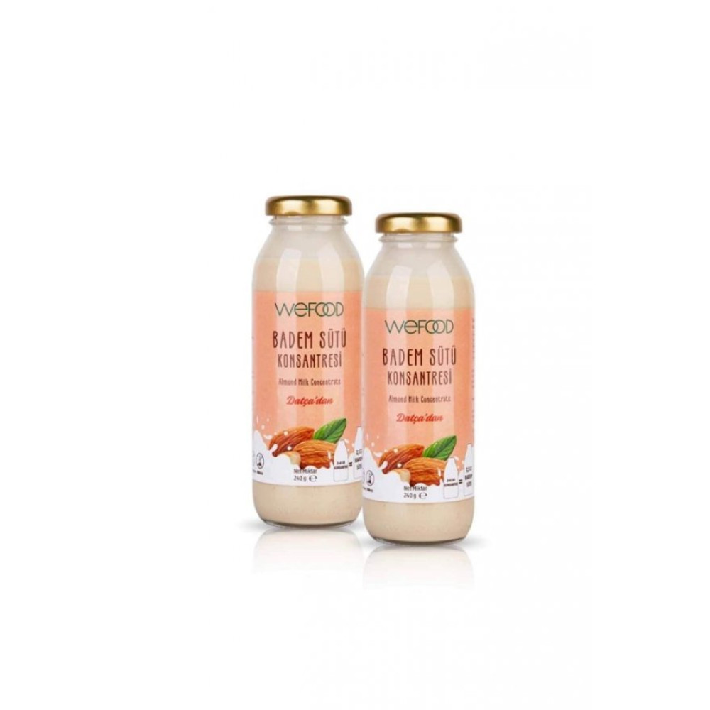 Badem Sütü Konsantresi Badem 240 Gr 2'Li Protein Tozları Fiyatı