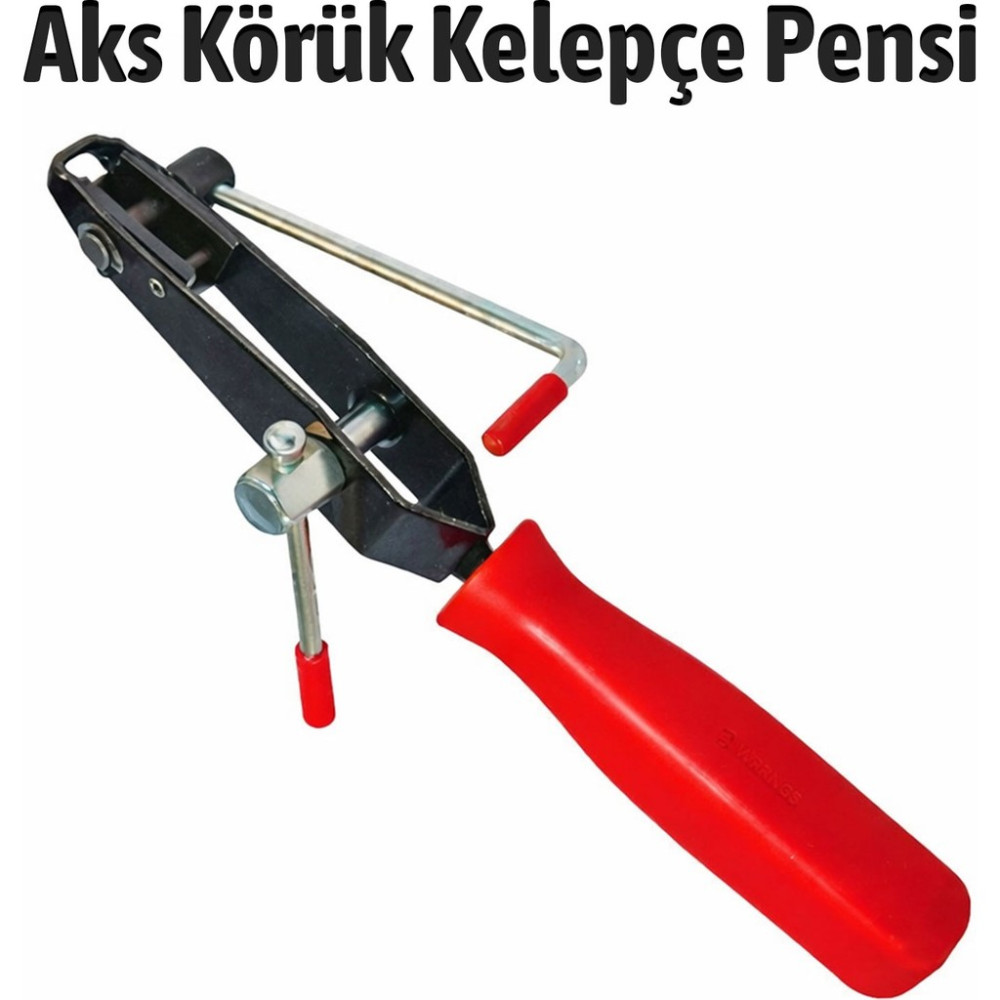 Badem10 Aks Körük Kelepçe Pensi Oto Servis Için Cv Körük Kelepçe Sıkma Aparatı Profesyonel Tamir Pensesi - Kırmızı - Siyah Pense Fiyatı