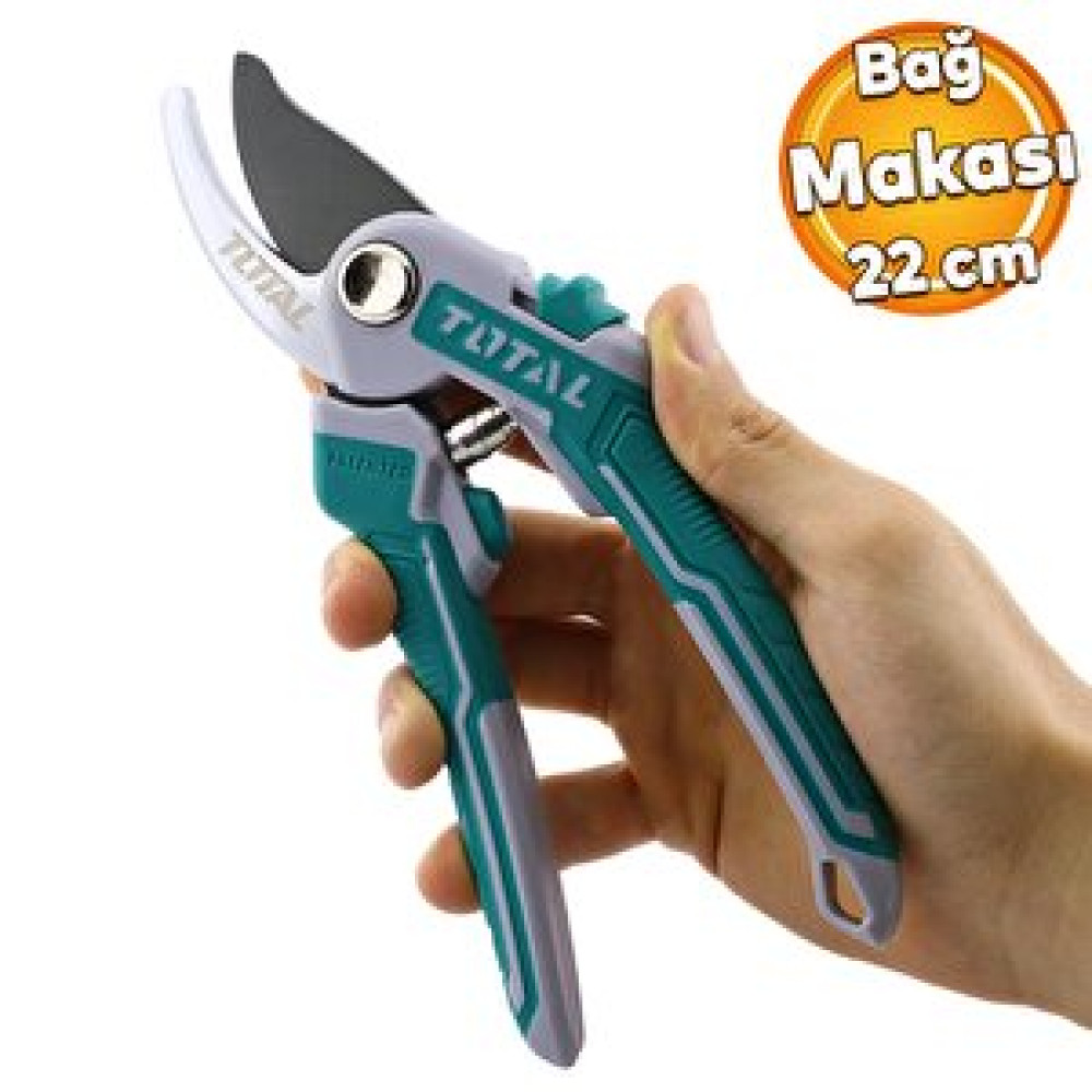 Badem10 Bağ Makas Bahçe Bitki Çiçek Gül Ağaç Üzüm Filiz Çubuk Çıbık Dal Budama Kesme Bıçkı Makası 220 Mm Budama Makası Fiyatı