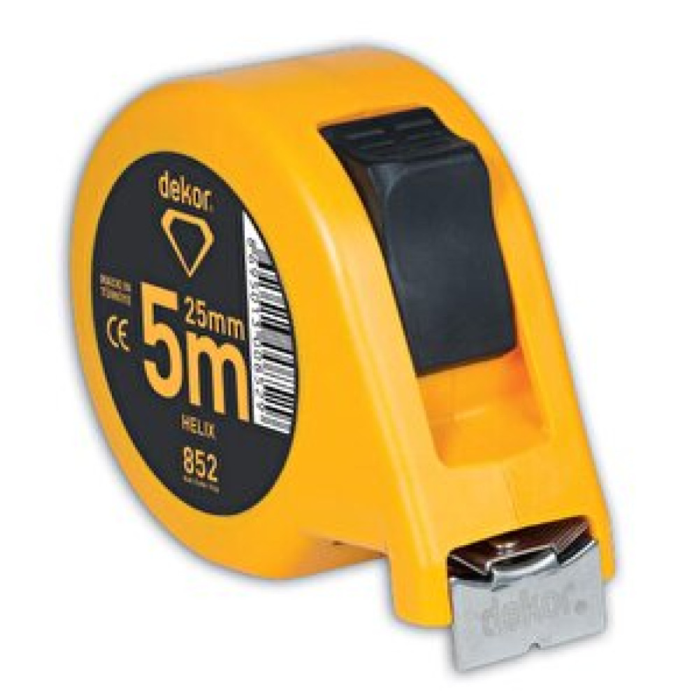 Badem10 Dekor 852 Helix Şerit Metre Uzunluk Ölçme 5 M X 25 Mm Diğer Test ve Ölçüm Cihazları Fiyatı