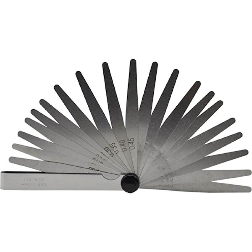 Badem10 Dw Sentil Filler Feeler Çakısı Boşluk Ölçme 13 Yaprak 200 mm (0.05-1.00 Mm) - Gri Diğer Test ve Ölçüm Cihazları Fiyatı