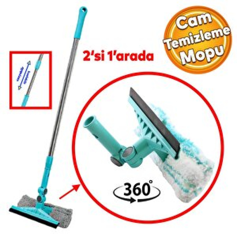 Badem10 Emayhome Pencere Araç Otomobil Camı Ev Ofis İşyeri Cam Superbright Cam Silme Temizleme Mopu 2in1 Parlatıcı ve Temizleyiciler Fiyatı