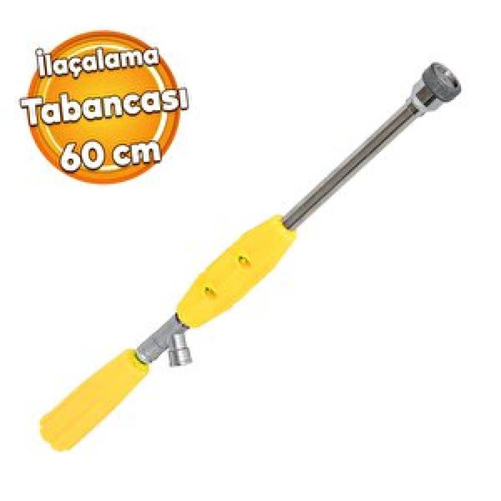 Badem10 Kaan İlaçlama Tabancası 60 Cm Ayarlanabilir Holder Sisleme Basınçlı Ayarlı Tabanca Pülverizatör İlaçlama Makinesi Fiyatı