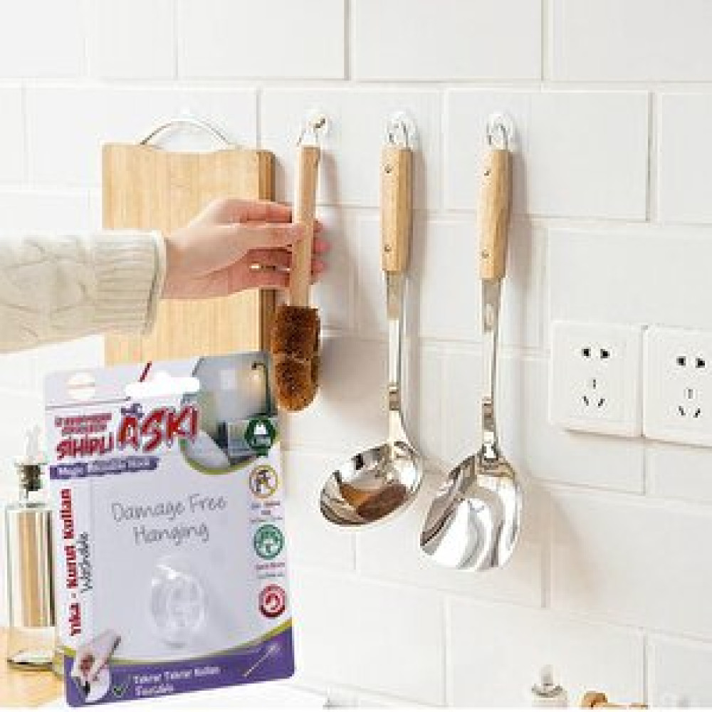 Badem10 Kendinden Yapışkanlı Kapı Askılığı Duvar Banyo Mutfak Askısı Banyo Askılık Fiyatı