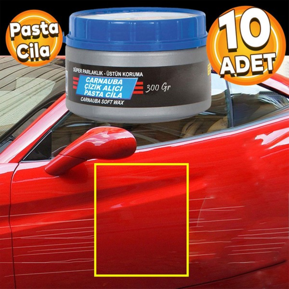 Badem10 Pasta Cila Parlatma Oto Pastası El Makina Çizik Giderici 300 gr 10 Adet Oto Çizik Giderici Fiyatı