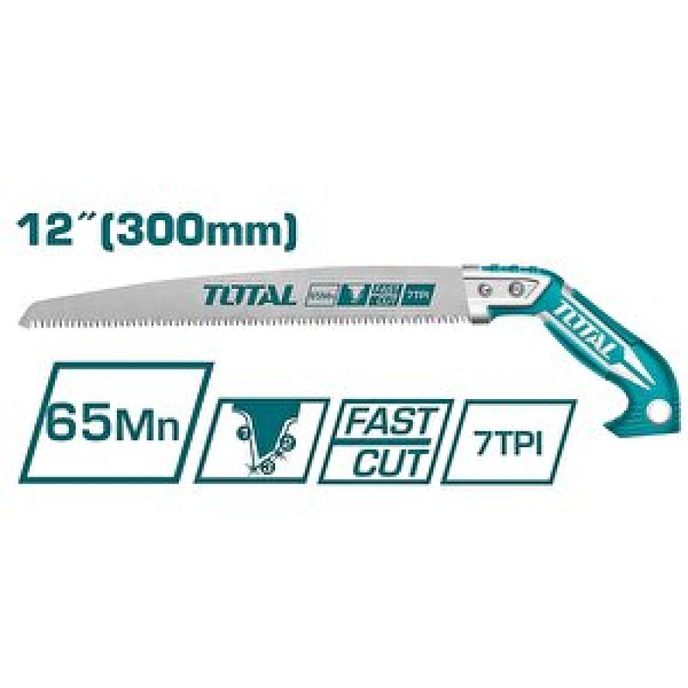 Badem10 Total Tht51130026 Budama Testeresi 300 Mm Bağ Dal El Testeresi Plastik Saplı Dal Budama Makineleri Fiyatı