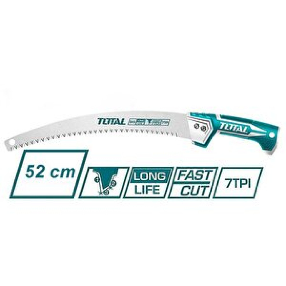 Badem10 Total Tht51133026 Budama Testeresi 330 Mm Sap Takmalı Eğri Bağ Dal El Testeresi Dal Budama Makineleri Fiyatı