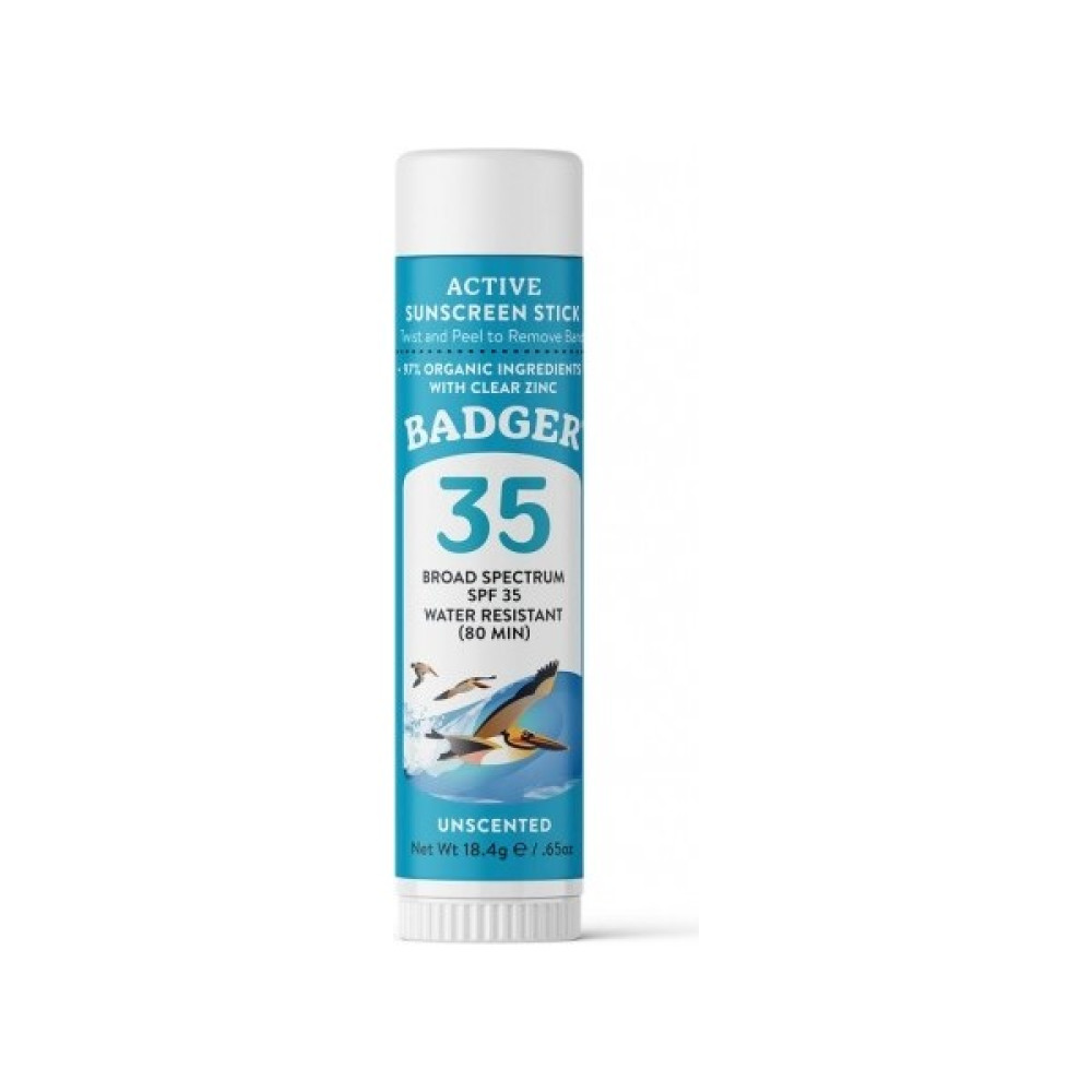 Badger Clear Zinc Kokusuz Çocuk Güneş Kremi Stick SPF35 18.4 Gr Güneş Kremleri ve Losyonları Fiyatı