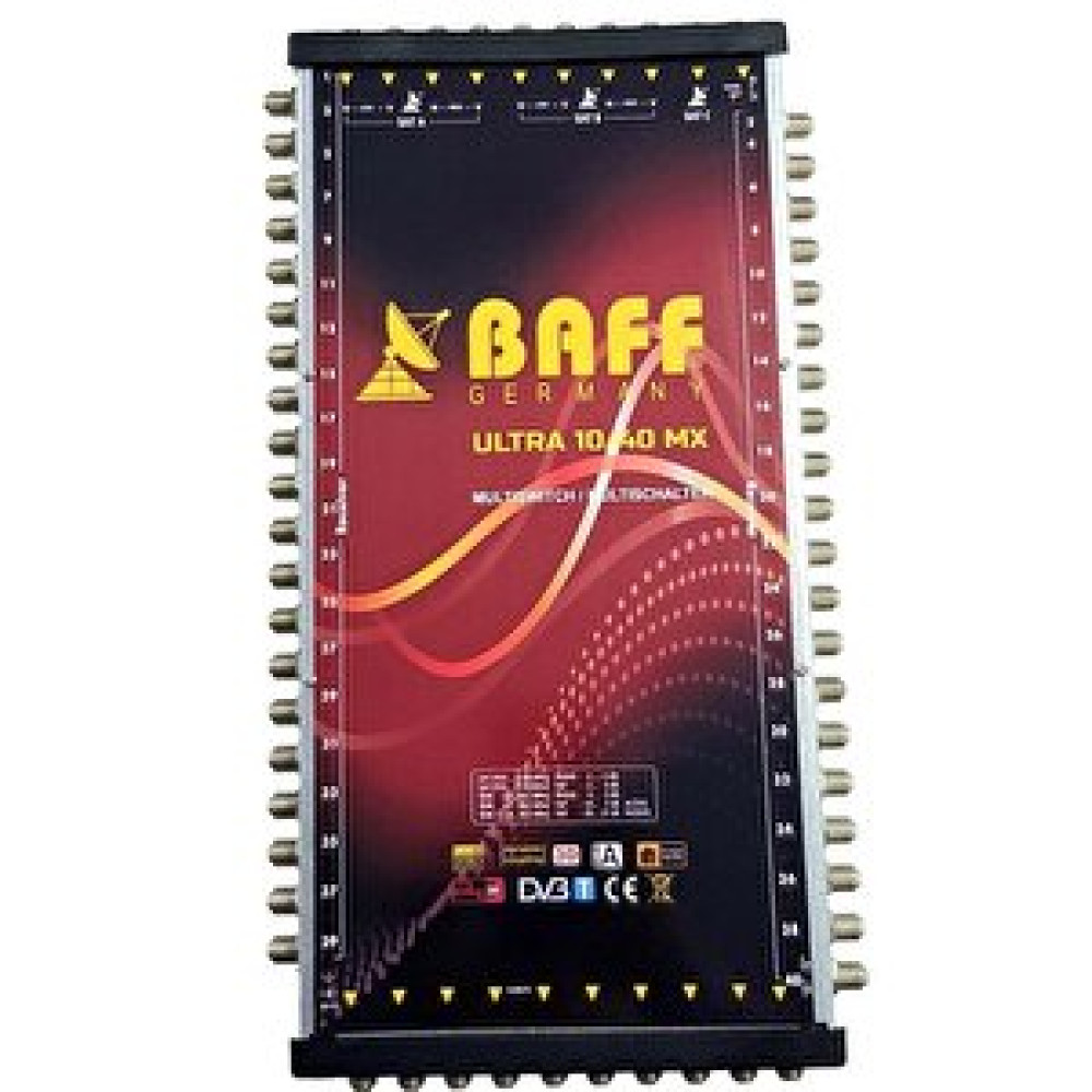 Baff 10/40 - 3uydu Girişli 40çıkışlı Uydu Santrali Multiswitch Uydu Alıcısı Aksesuarları Fiyatı