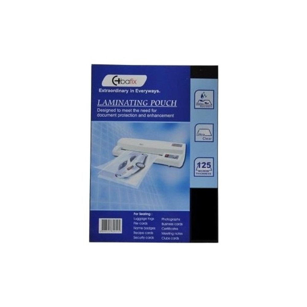 Bafix 303-426 Laminasyon Filmi A3 125 Micron 100 LÜ (1 paket 100 adet) Laminasyon Sistemi Fiyatı