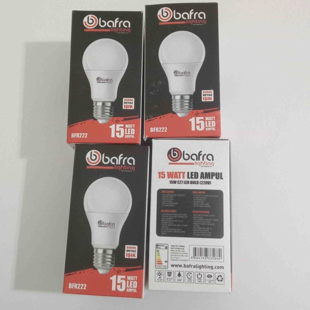 Bafra 15 Watt LED Ampul - Sağ Oto Boyaları Fiyatı