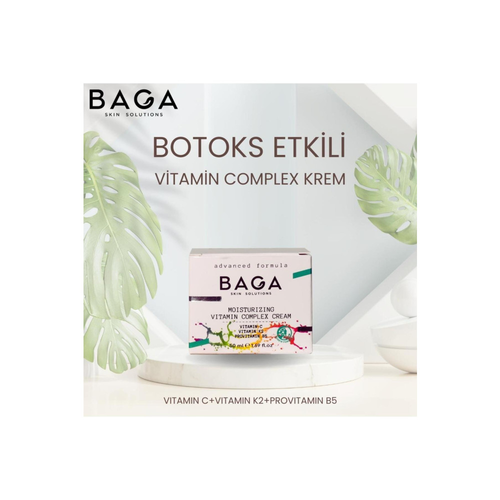 Baga Botoks Etkili Nemlendirici Vitamin Complex Krem Cilt ve Yüz Bakımı Fiyatı