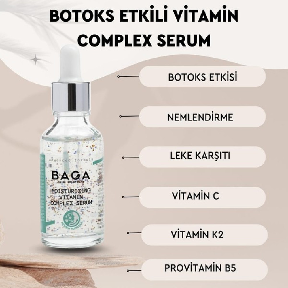 Baga Nemlendirici Vitamin Comlplex Serum Anti-Aging / Yaşlanma Karşıtı Fiyatı