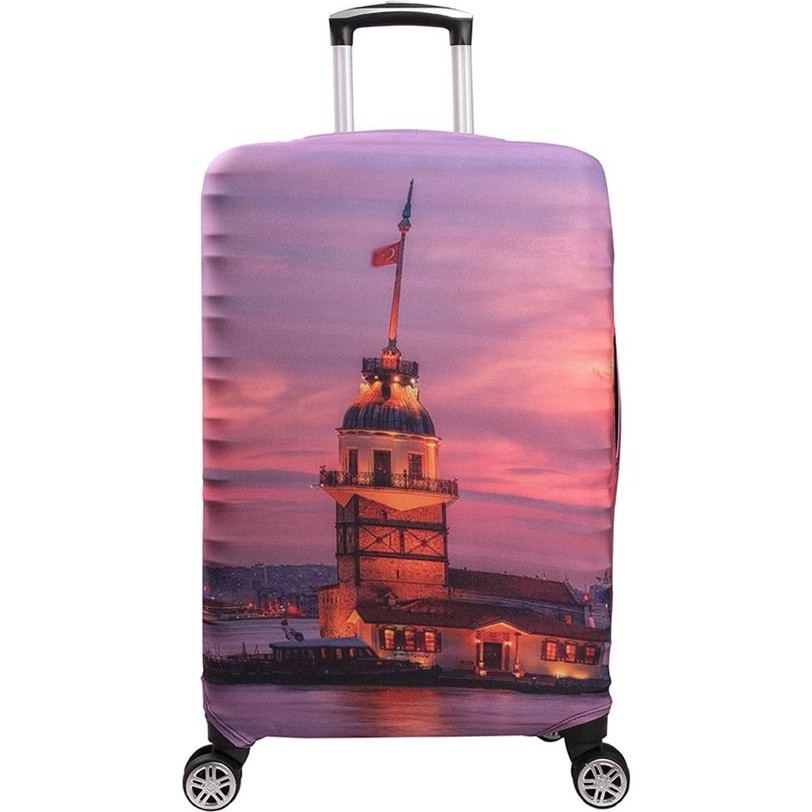 Bagacar Kız Kulesi Orta Boy Valiz Için Valiz Kılıfı Bavul / Valiz Fiyatı