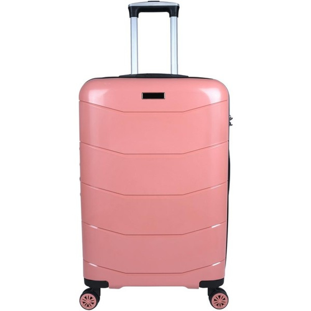 Bagacar Ultra Hafif Kırılmaz Silikon Orta Boy Valiz Pembe+Etiket Hediyeli! - silikon valiz - Pembe Oto Boyaları Fiyatı