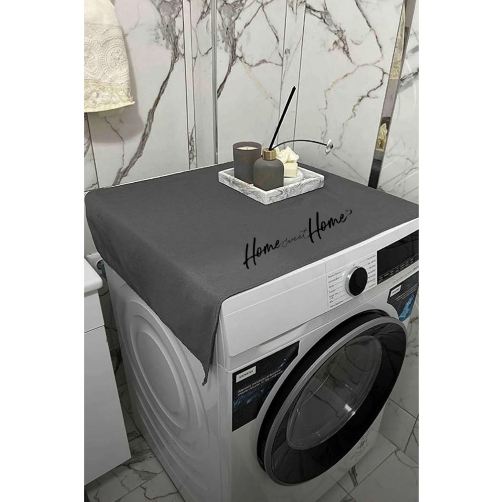 BAGAND Home Sweat Home Baskılı Çamaşır Makine Örtüsü Banyo Aksesuarları Fiyatı