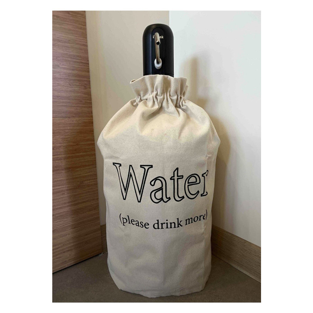 BAGAND Krem Damacana Kılıfı Water Please Drink More Baskılı Dolap İçi Düzenleyici Fiyatı