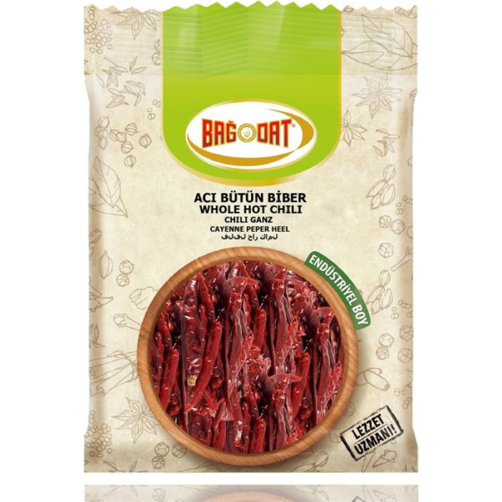 Bağdat Baharat Acı Bütün Biber 250 gr Baharat Fiyatı