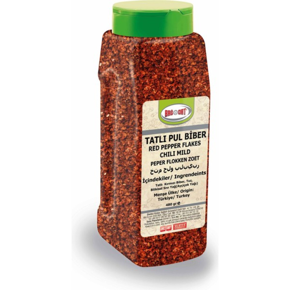 Bağdat Baharat Tatlı Pul Biber 480 gr Baharat Fiyatı