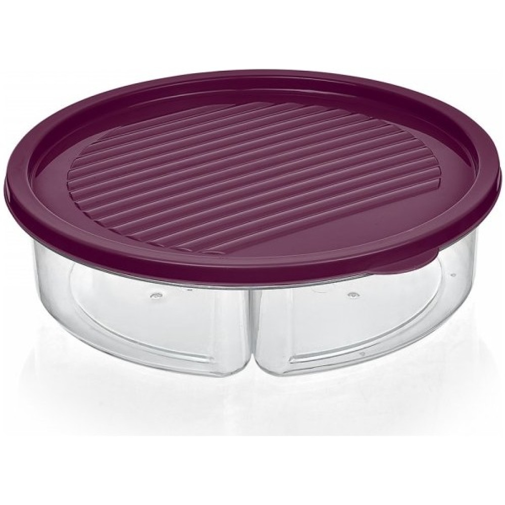 Bager Smart 3 Bölmeli Saklama Kabı 1200 ml Bordo Kapaklı BG-393 Saklama Kapları Fiyatı
