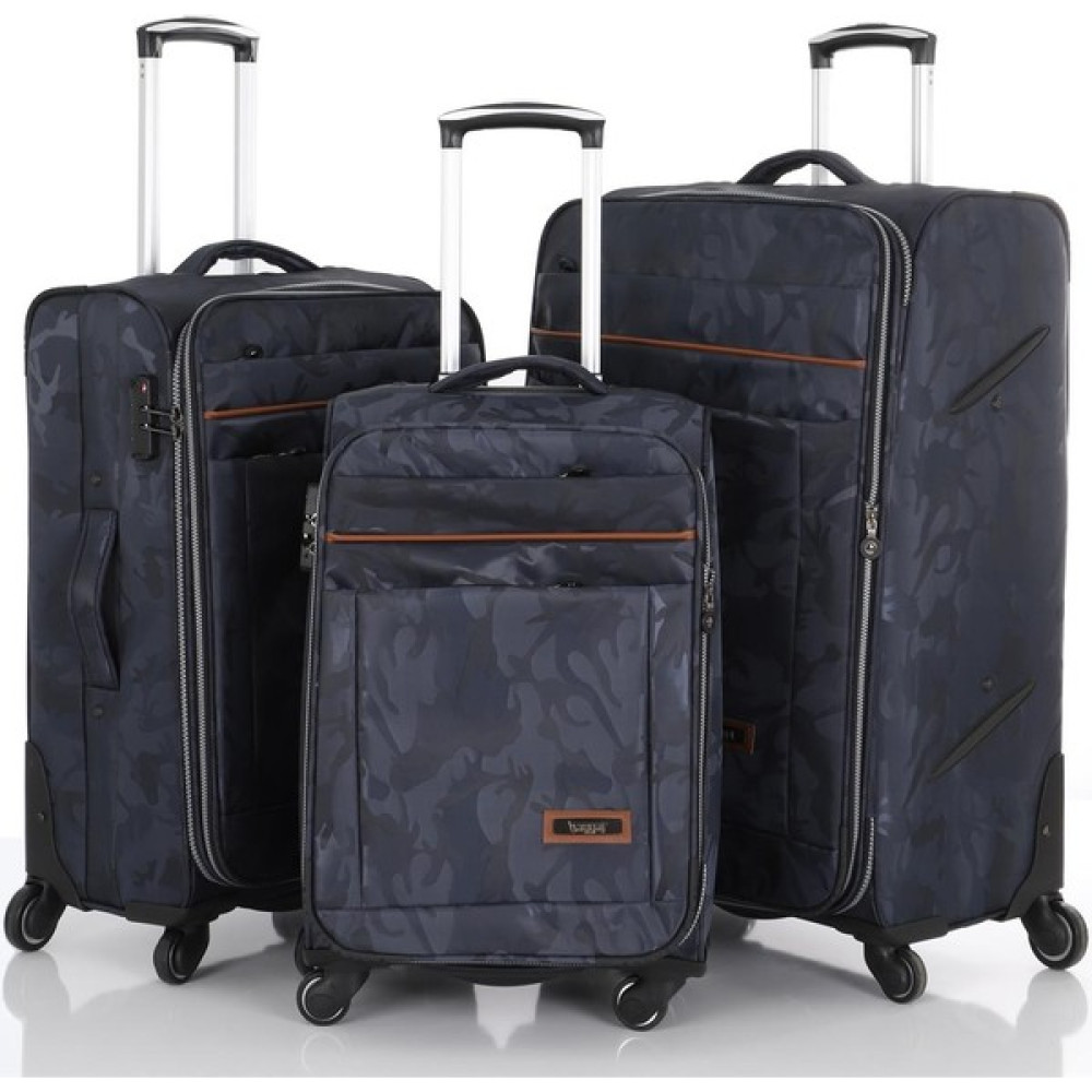 Baggaj Lüx Kumaş Valiz Seti V121 Çanta (Outdoor) Fiyatı