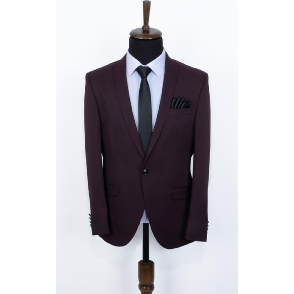 Baggi Blazer Ceket Bordo Erkek Ceket Fiyatı