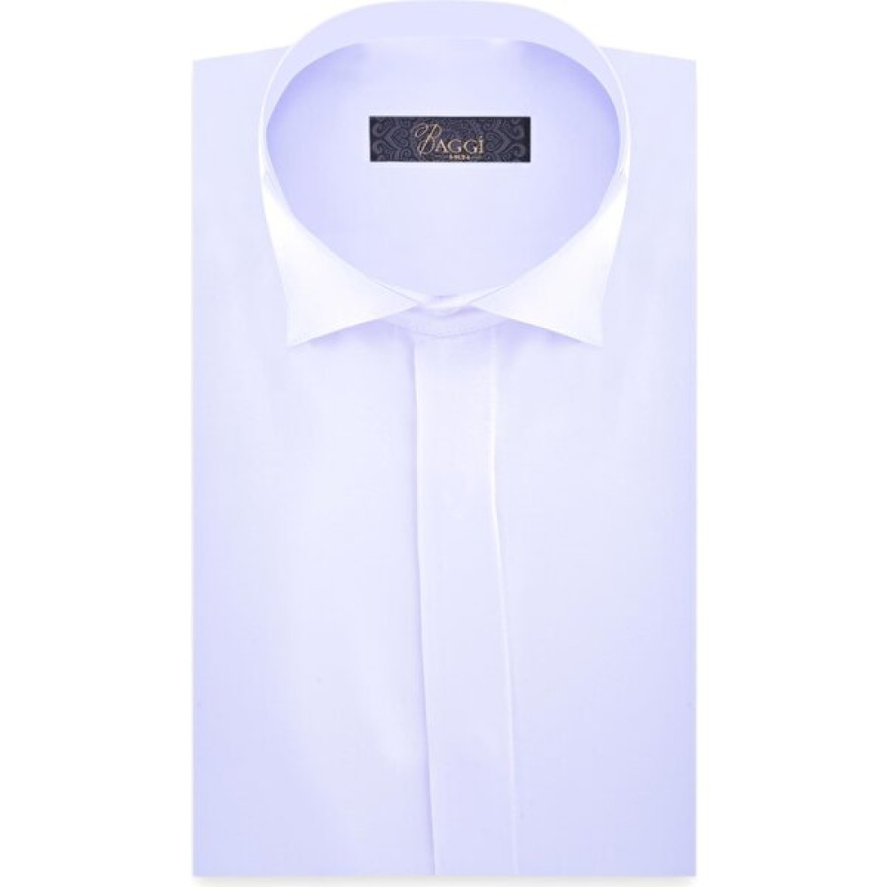 Baggi Slim Fit Ata Yaka Çoçuk Gömlek Beyaz Erkek Gömlek Fiyatı