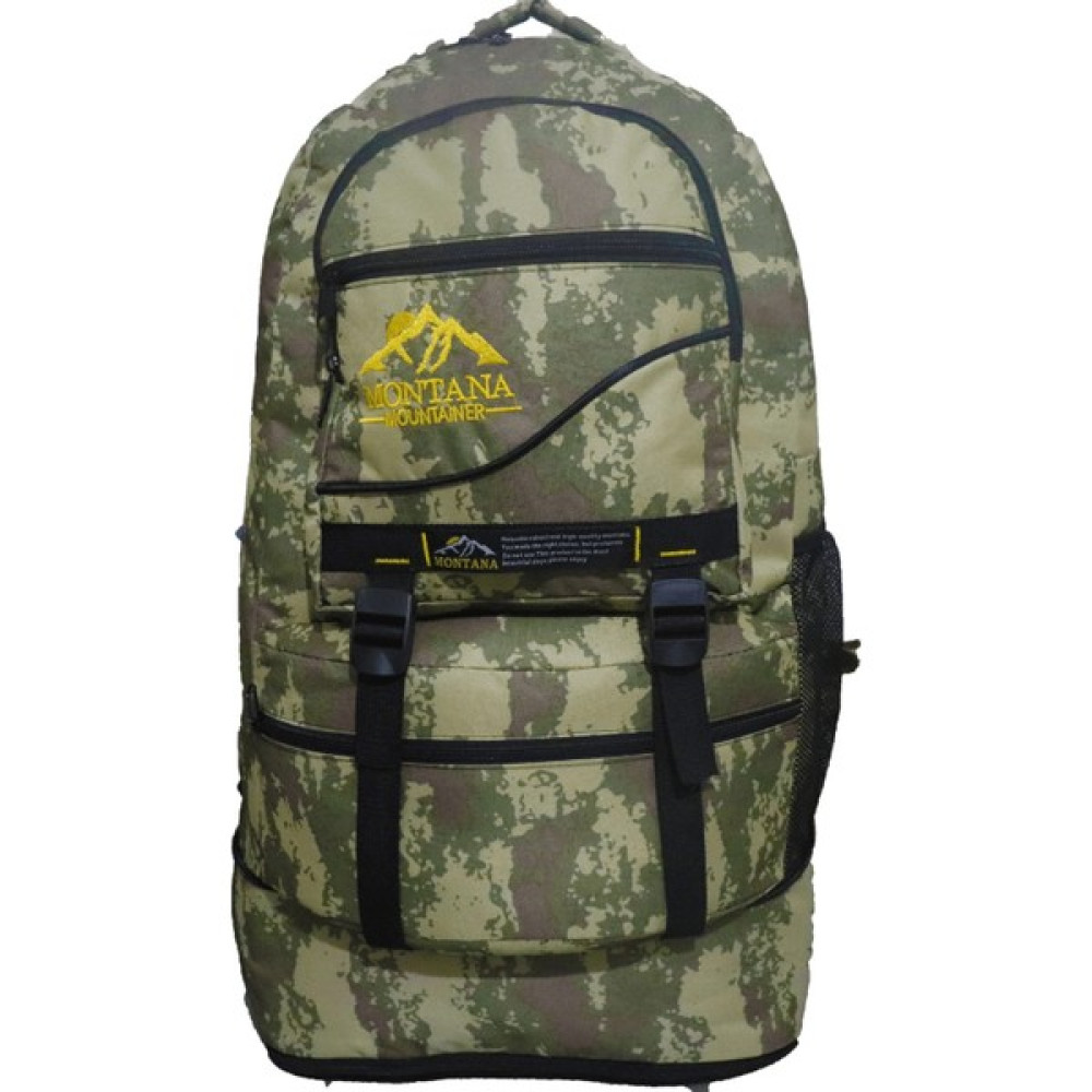 Baggor Montana Körüklü Su Geçirmez Çok Gözlü Kamuflaj Kampçı-Seyahat-Dağcı Sırt Çantası Sırt Çantası (Outdoor) Fiyatı
