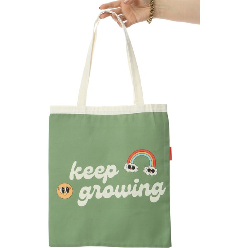 Baghashtag Keep Growing Baskılı Bez Çanta Bayan Çanta ve Cüzdan Fiyatı