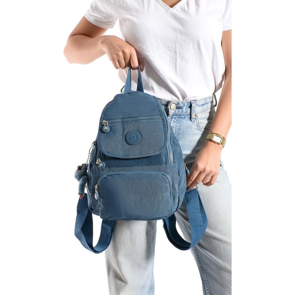 Baginn Kadın Sırt Çantası Kapaklı Model 30*25 cm Hafif Klinkır Kumaş Spor Çantası Günlük Bayan Çantası Bayan Sırt Çantası Fiyatı